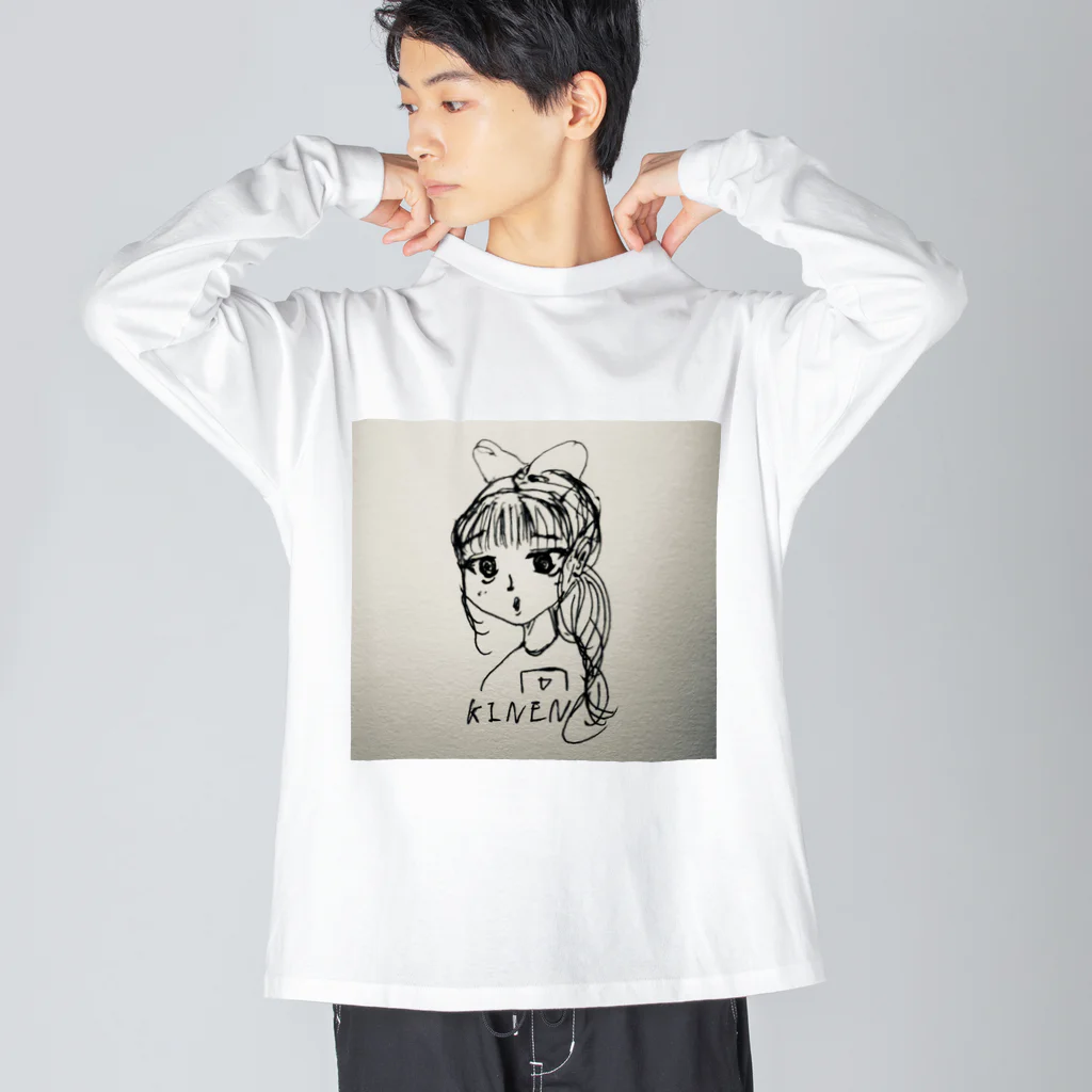 えりすちゃんねる　のマンデリンブルーリントン Big Long Sleeve T-Shirt