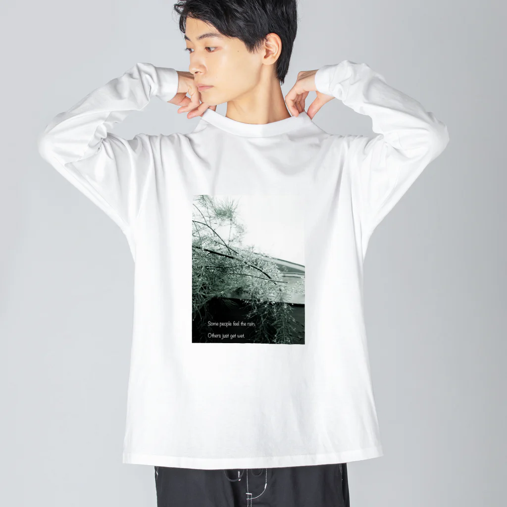 蛍石の雨あがり Big Long Sleeve T-Shirt