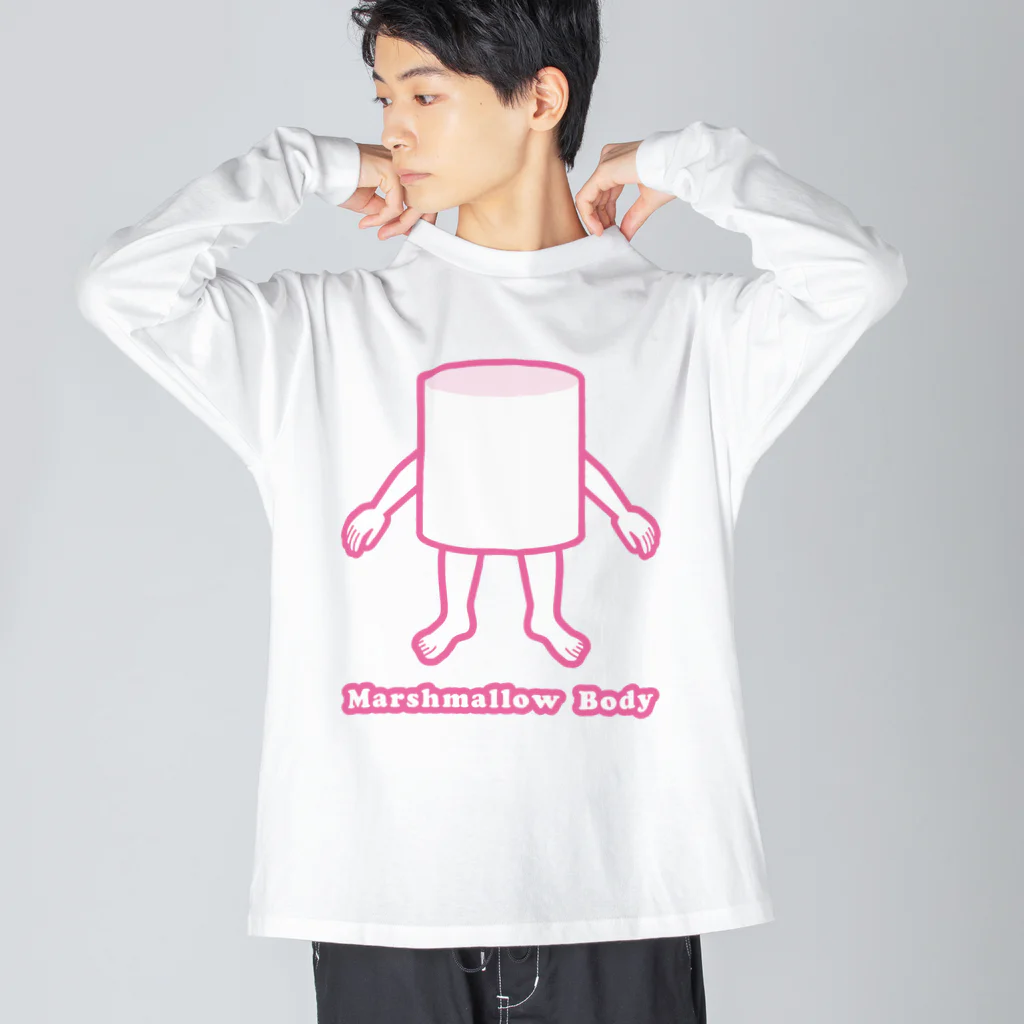 マルワーク S.Z.R.のMarshmallow Body ビッグシルエットロングスリーブTシャツ