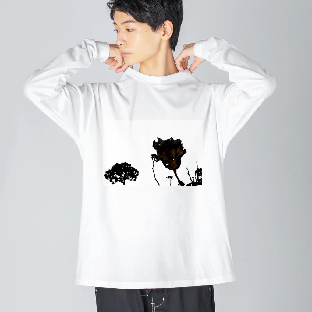 タニマルのˈhənē Big Long Sleeve T-Shirt