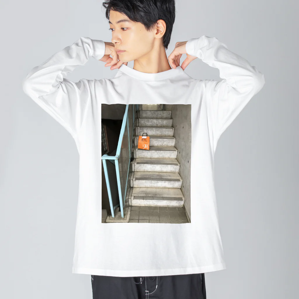 EijiPonの置き配２ Big Long Sleeve T-Shirt