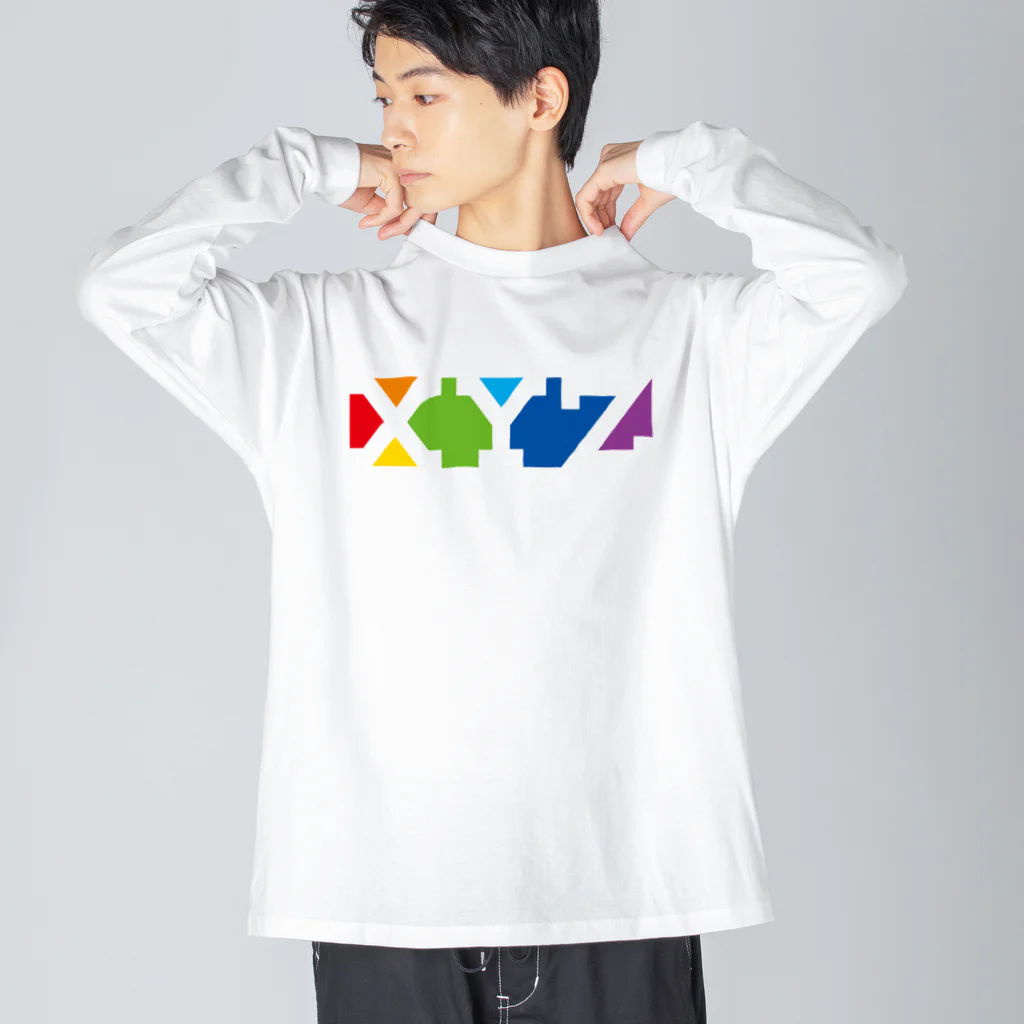 マルワーク S.Z.R.のXYZ ビッグシルエットロングスリーブTシャツ