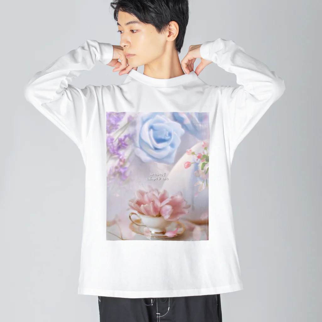 【ホラー専門店】ジルショップの上品な花々❷ Big Long Sleeve T-Shirt