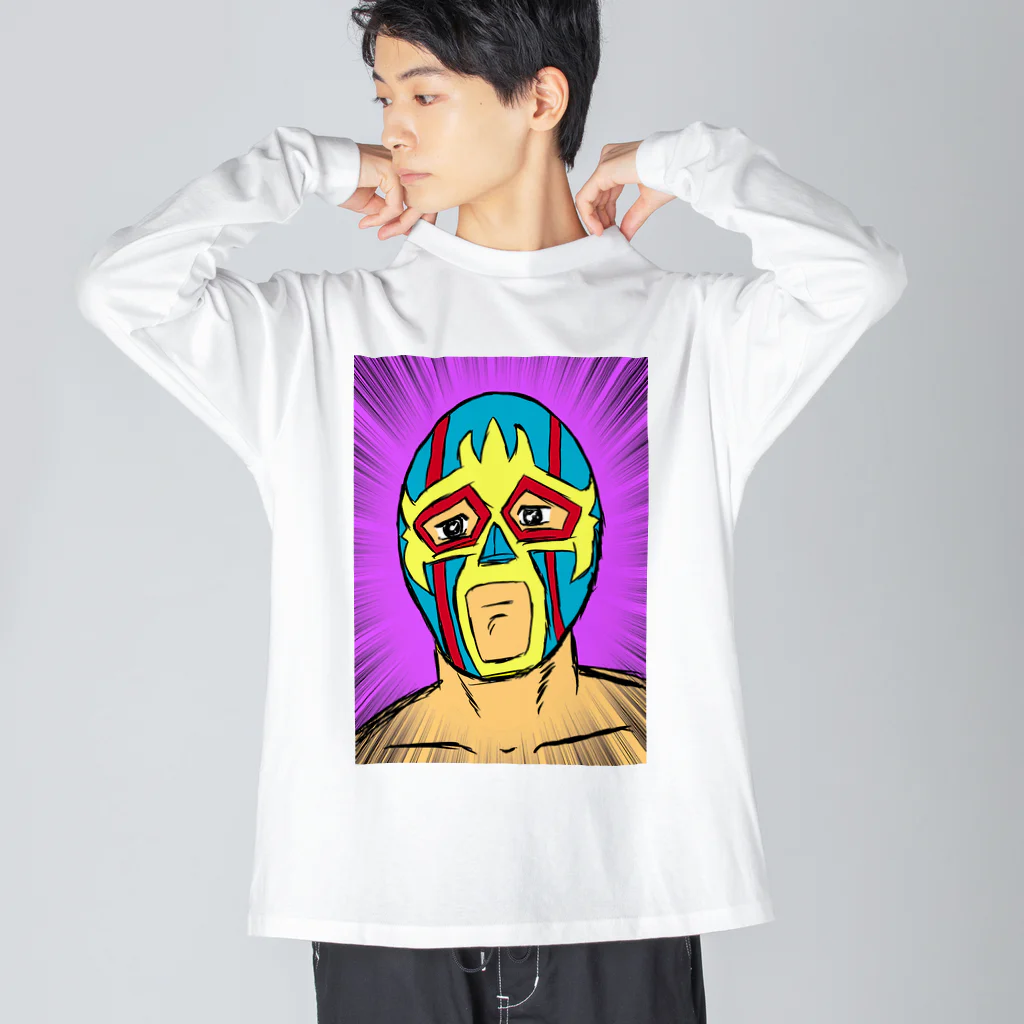 もも3つのエル・アディオス Big Long Sleeve T-Shirt