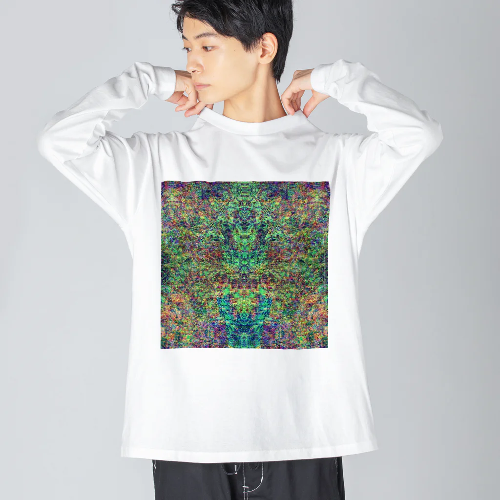 egg Artworks & the cocaine's pixの『м¡٢٣o٣』 Big Long Sleeve T-Shirt