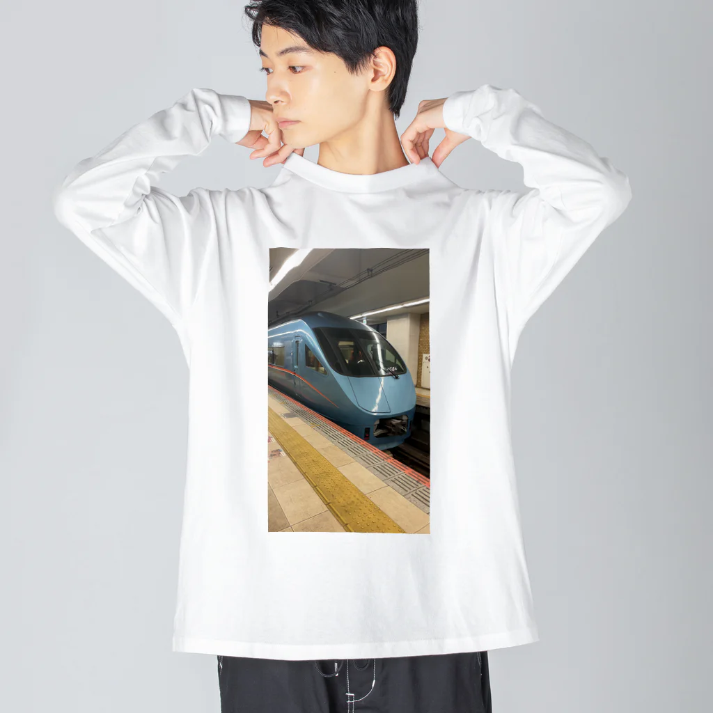 バラエティーショップのロマンスカー ビッグシルエットロングスリーブTシャツ