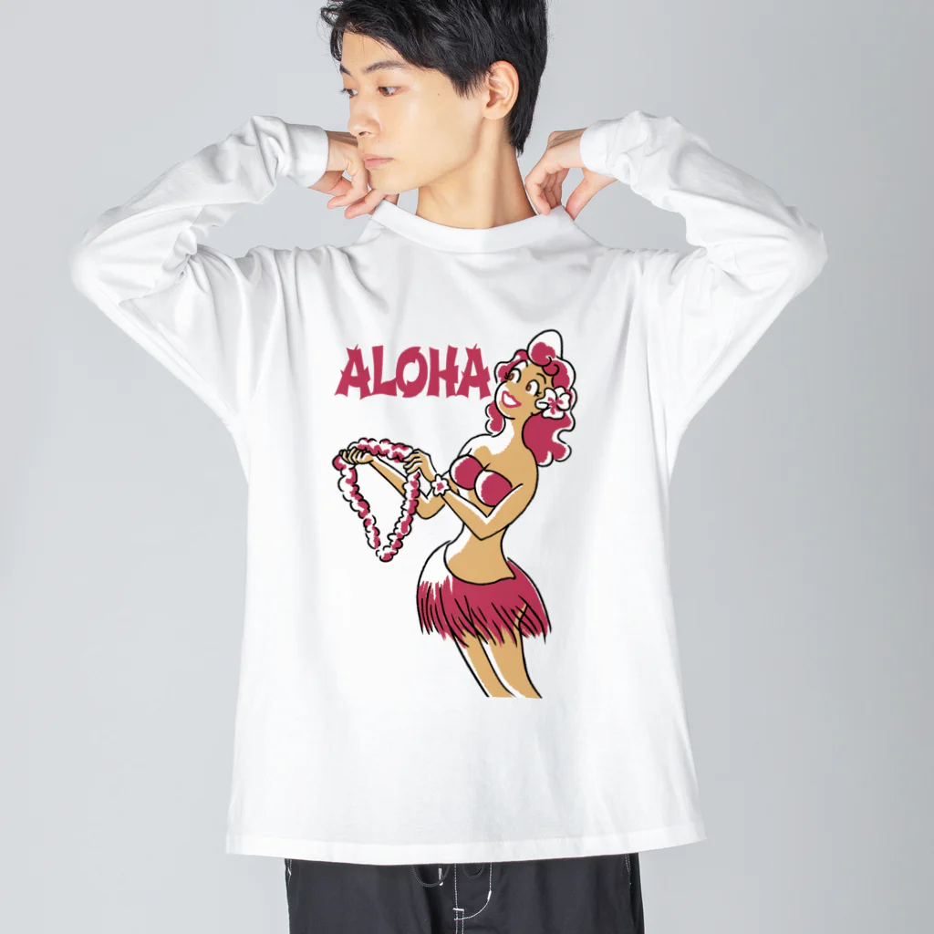 PPBOBBY13のAloha & Mahalo Big Long Sleeve T-Shirt