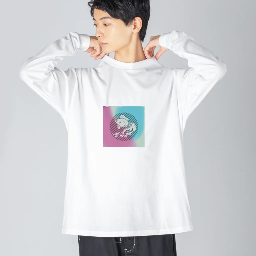 insparation｡   --- ｲﾝｽﾋﾟﾚｰｼｮﾝ｡の充電中 Big Long Sleeve T-Shirt