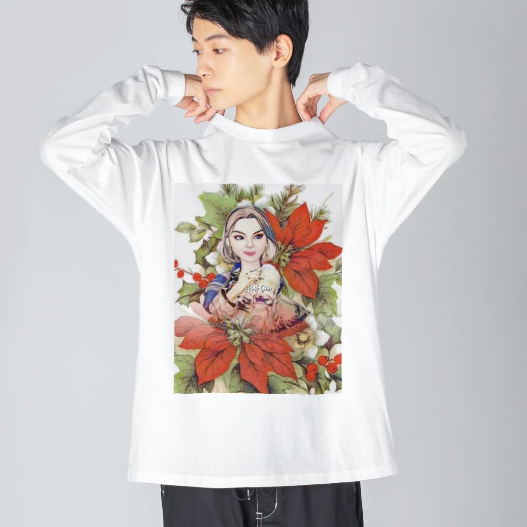 【ホラー専門店】ジルショップの絵画風ジルアート Big Long Sleeve T-Shirt