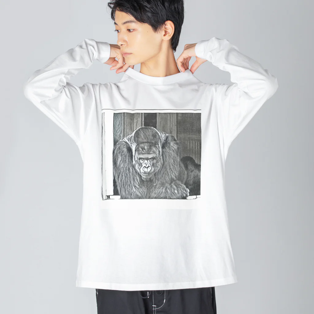 アレックス⚽🏀🍣のシャバー○ 🦍 Big Long Sleeve T-Shirt