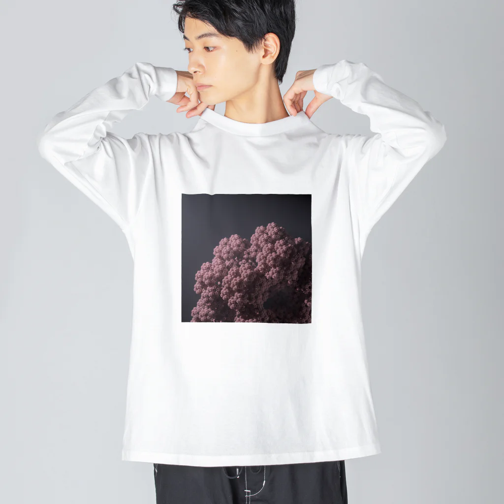 UGcgWorksのFractal Flower Big Long Sleeve T-Shirt