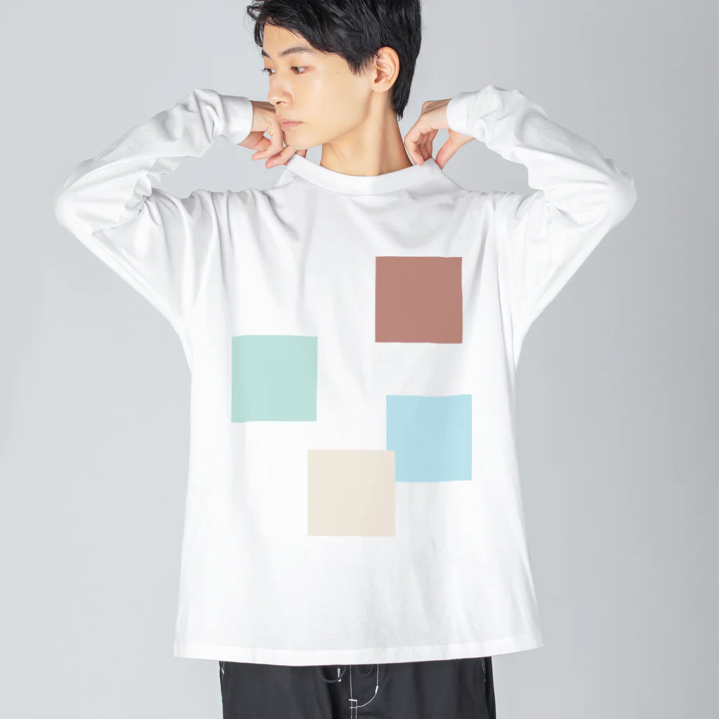 SlackerのCUBE ビッグシルエットロングスリーブTシャツ