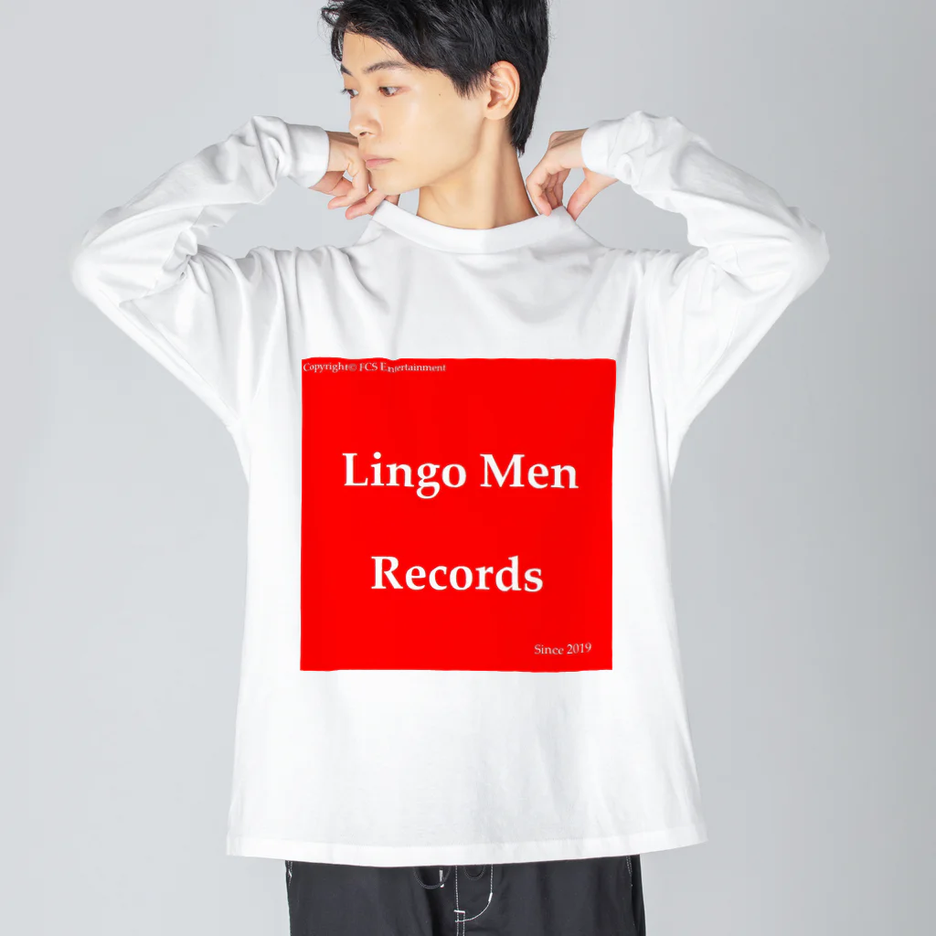 FCS Entertainmentの#Lingo_Men_Records Big Long Sleeve T-Shirt