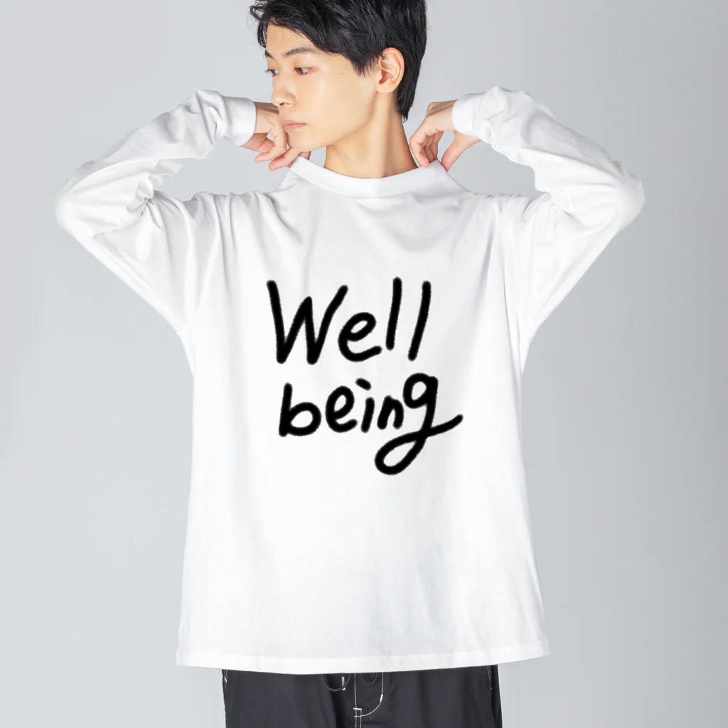 うぇるびーいんぐのwell-being ビッグシルエットロングスリーブTシャツ