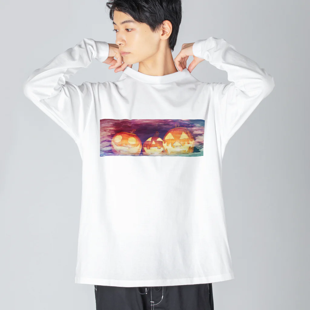 DOGY DOGYのハロウィン Big Long Sleeve T-Shirt