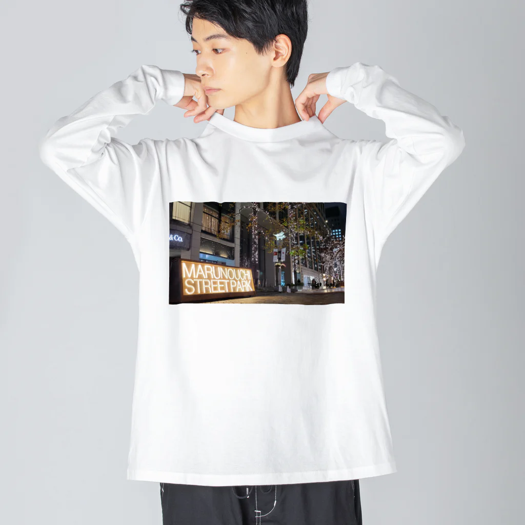 八朔のMARUNOUCHI Big Long Sleeve T-Shirt