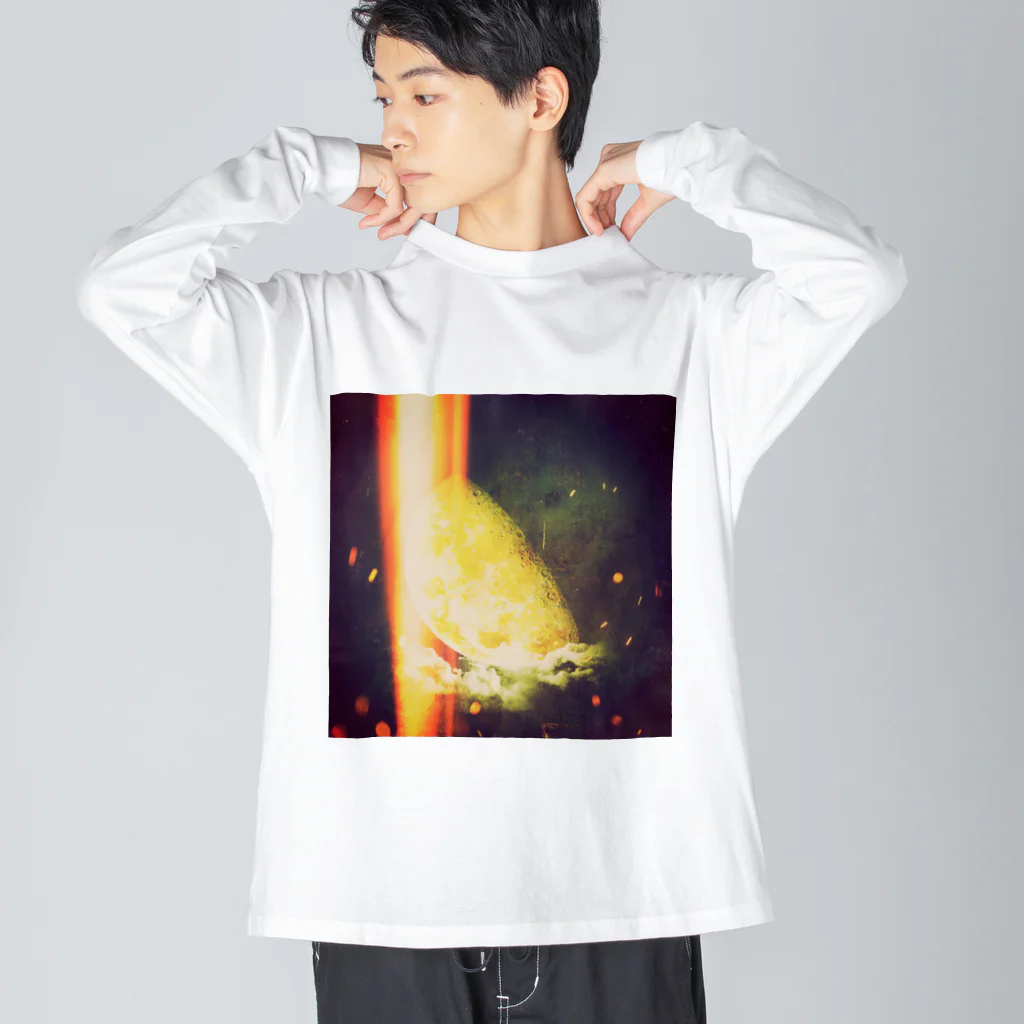 relda art shopのmoonlight ビッグシルエットロングスリーブTシャツ