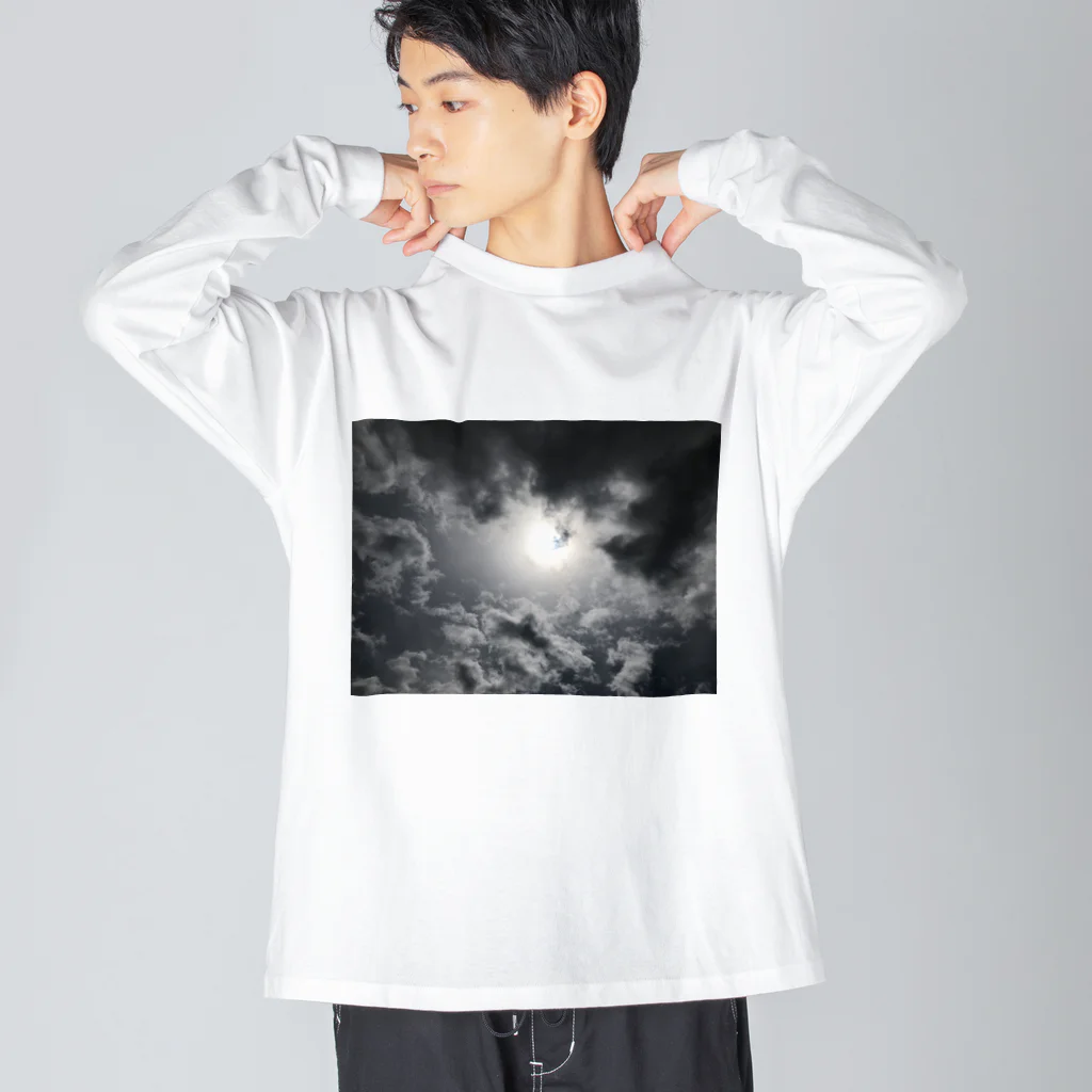 空屋　sorayakusakaの202005141110000　嵐が来る ビッグシルエットロングスリーブTシャツ