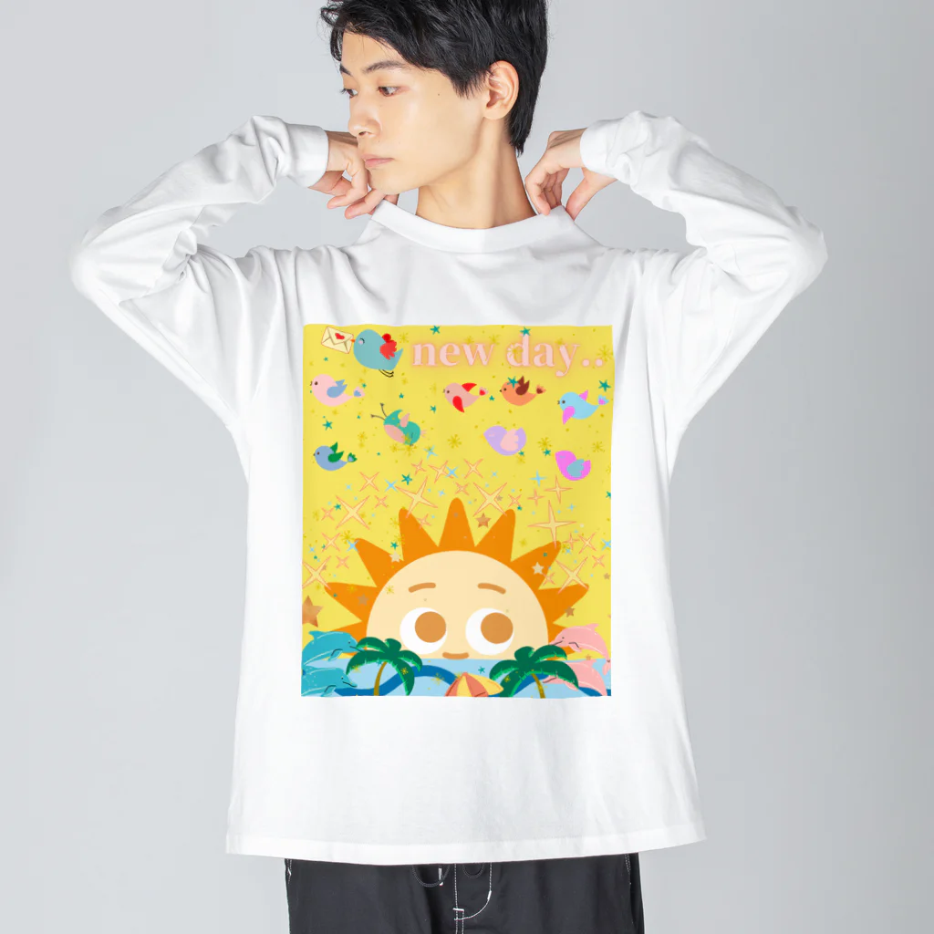 IzumiracleのNew Day Big Long Sleeve T-Shirt