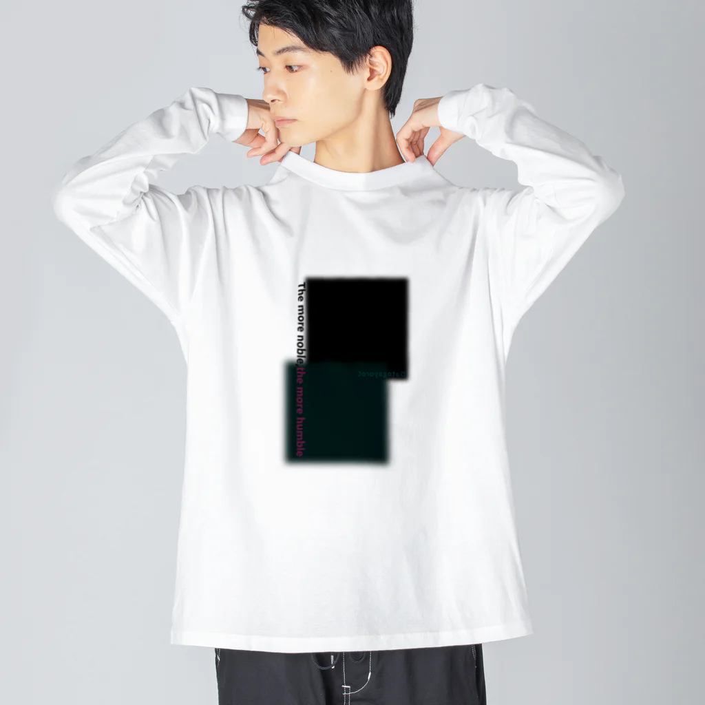 OatogayoroCのsquare2 ビッグシルエットロングスリーブTシャツ