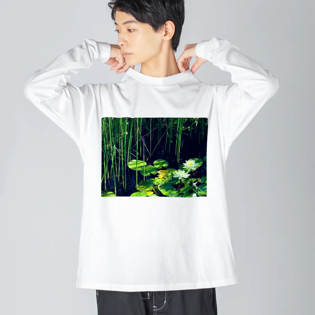 LhSTOREの睡蓮 Big Long Sleeve T-Shirt