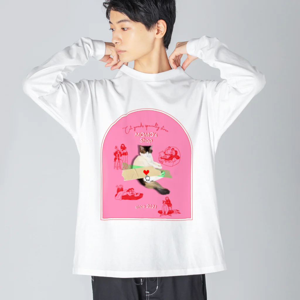 𝙈𝙊𝙈𝙊'𝙨 𝙎𝙝𝙤𝙥のMOMO's Shop@2022 ビッグシルエットロングスリーブTシャツ