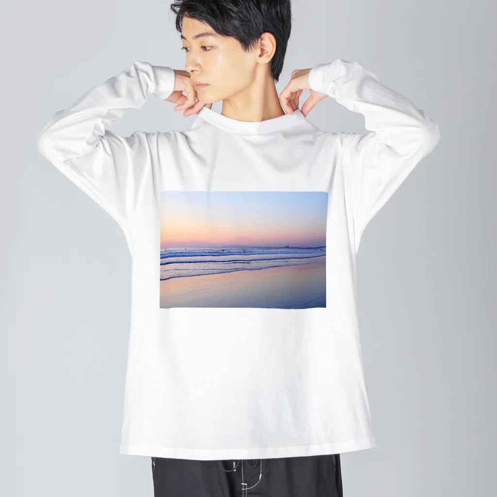 photo-kiokuの湘南 ビッグシルエットロングスリーブTシャツ