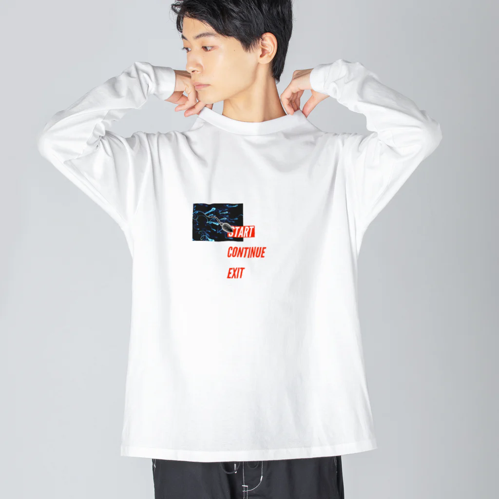 SEVEN7のnew game Big Long Sleeve T-Shirt