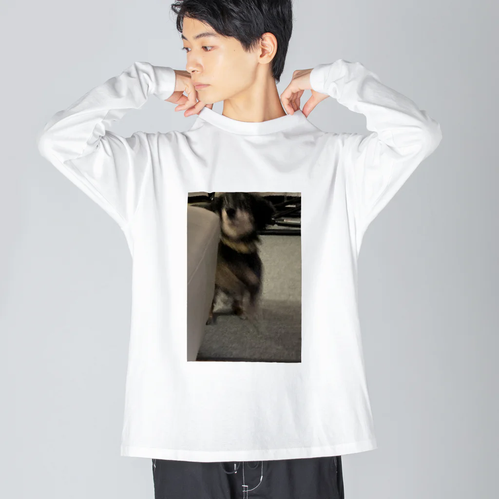 激アツ･モチモチプリップリTVの犬 ビッグシルエットロングスリーブTシャツ