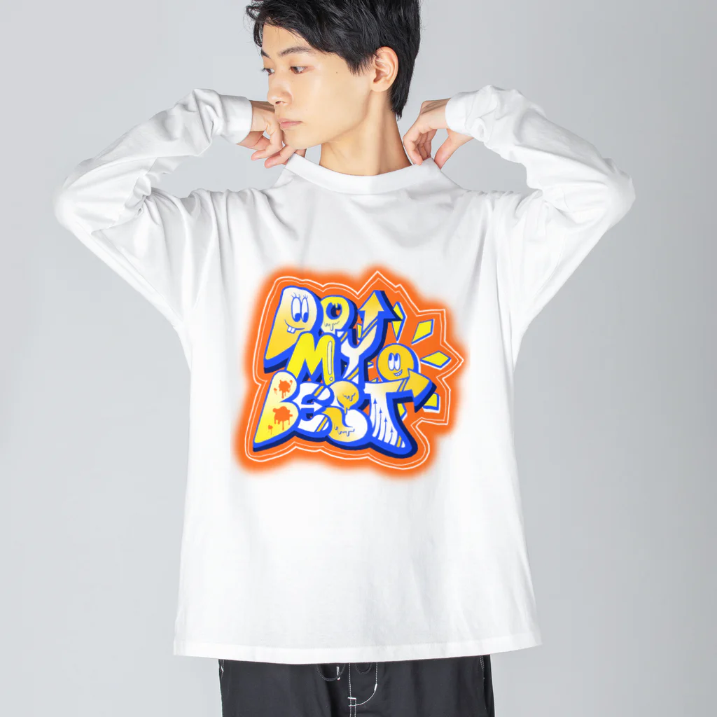 チャミ助のDO MY BEST Big Long Sleeve T-Shirt