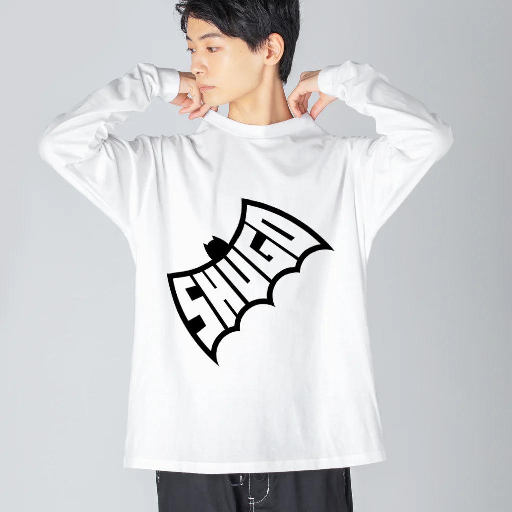 stereovisionのBAT SHUGO（酒豪）斜めVer. Big Long Sleeve T-Shirt