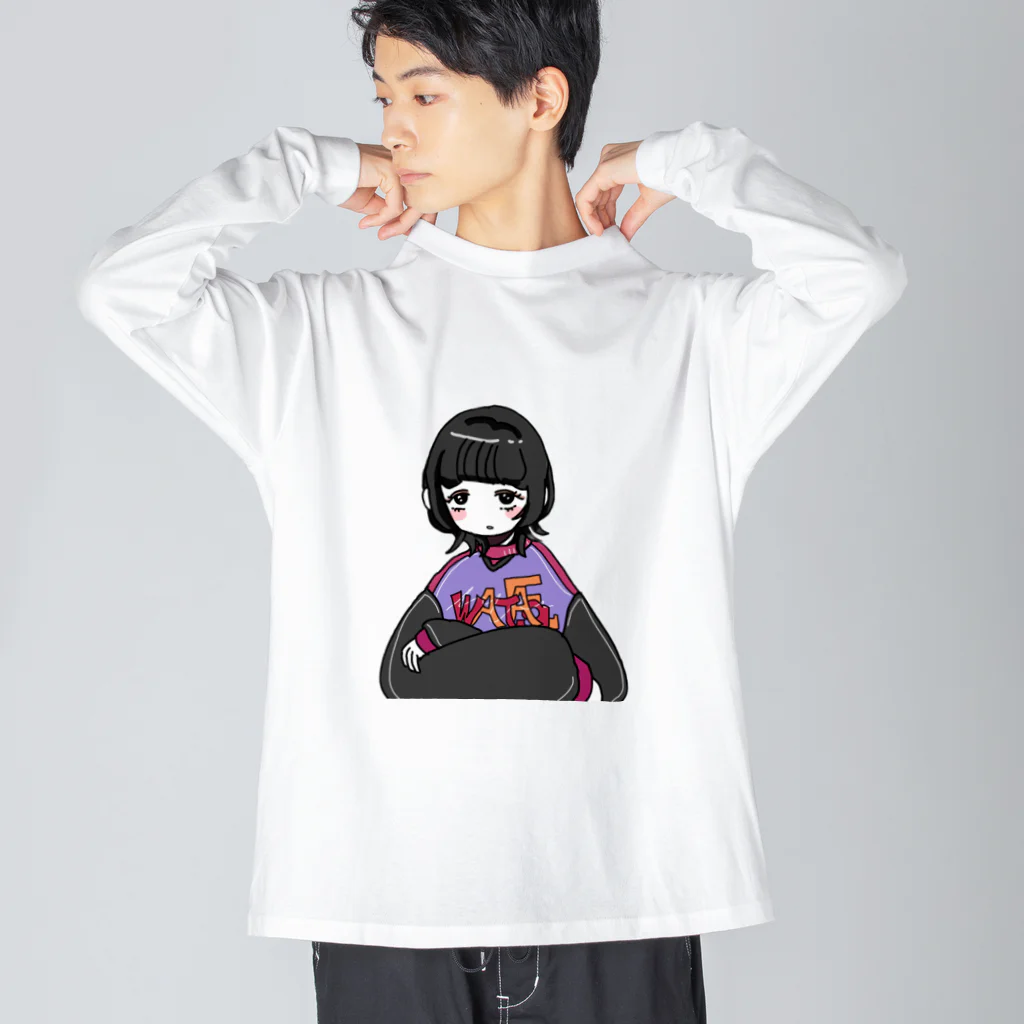 ひざの裏の店のらっぱーちゃん Big Long Sleeve T-Shirt