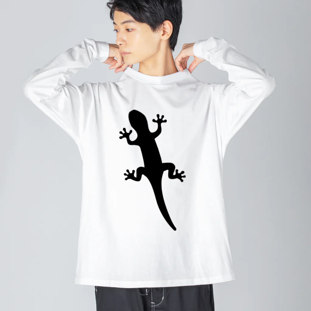 AAAstarsのヤモリ Big Long Sleeve T-Shirt