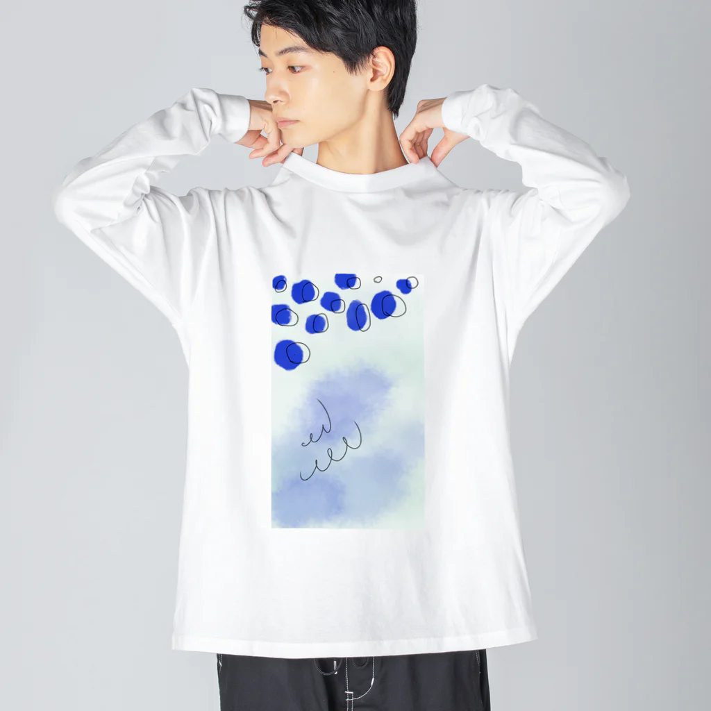 bluedropのbluewater ビッグシルエットロングスリーブTシャツ