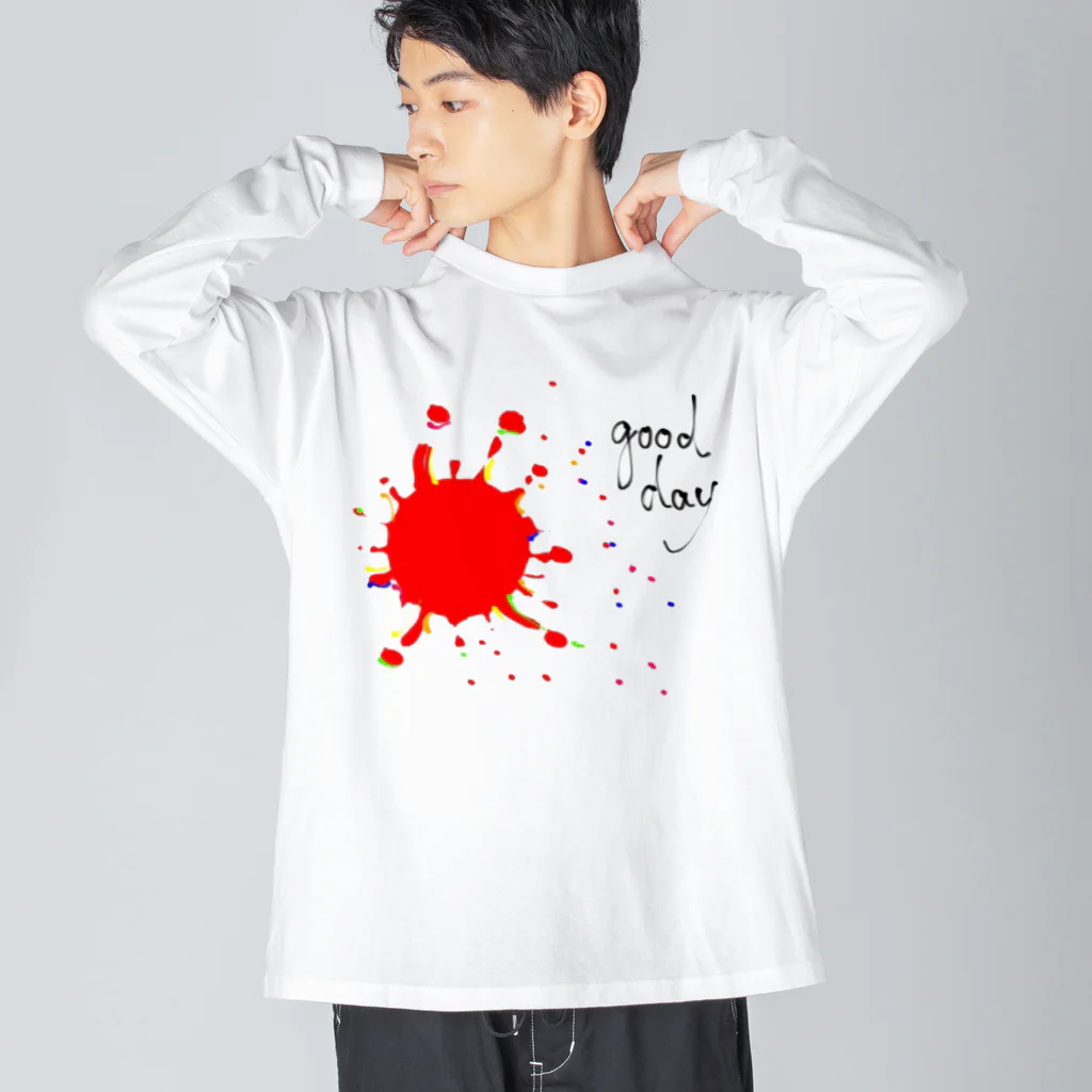 Talow Design の2022サンシャインブロークン Big Long Sleeve T-Shirt