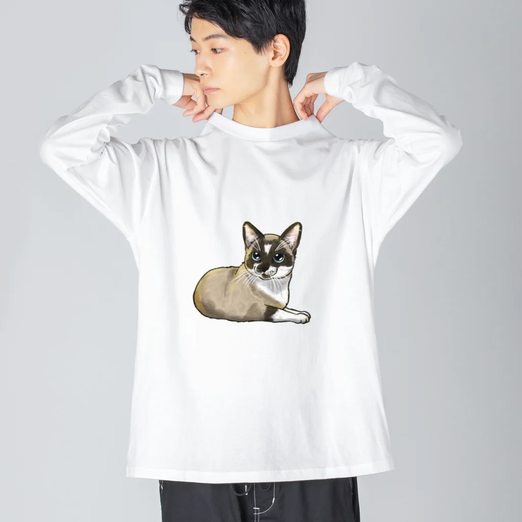 縁-yukari-の美男子 Big Long Sleeve T-Shirt