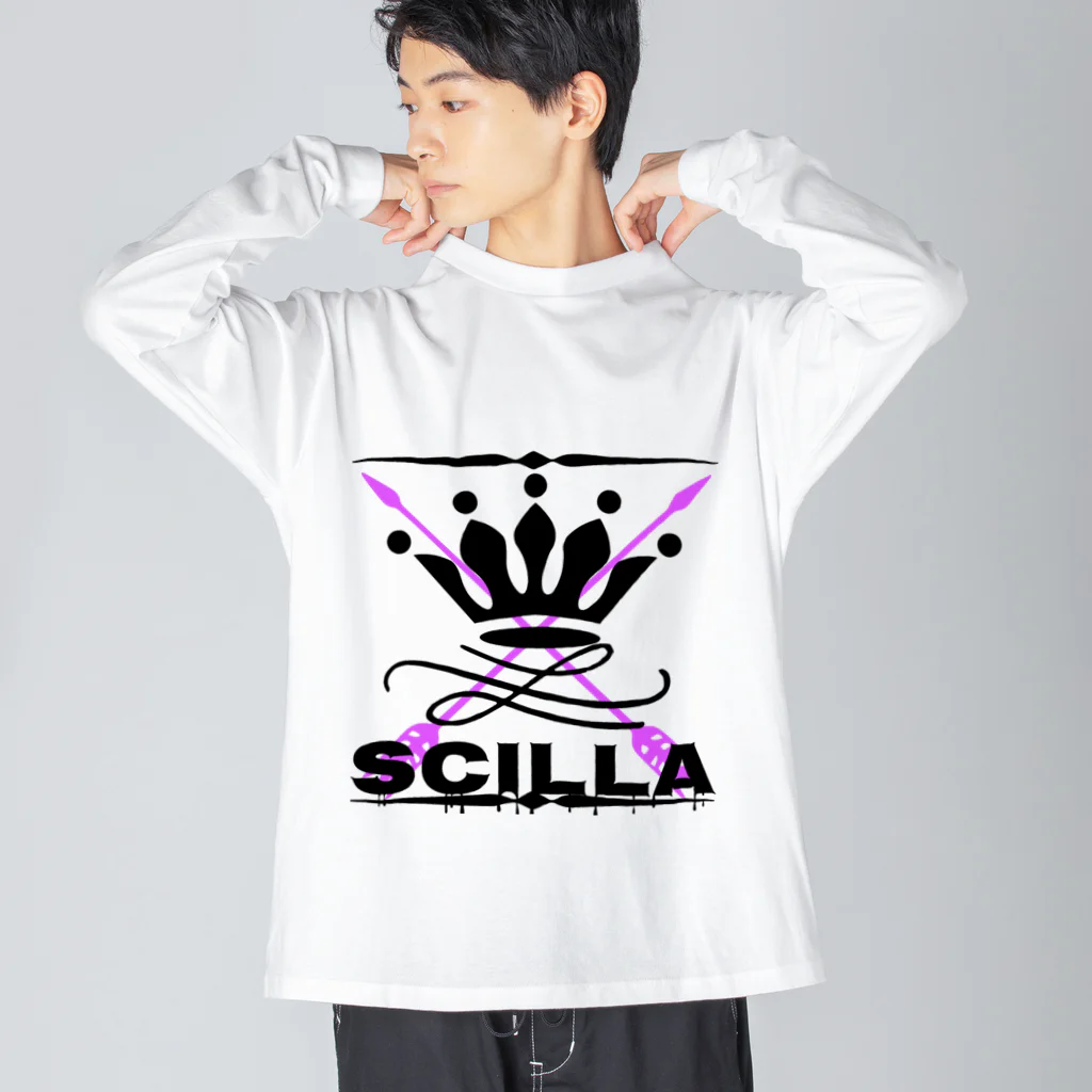 Scillaのスキルラ第1号 ビッグシルエットロングスリーブTシャツ