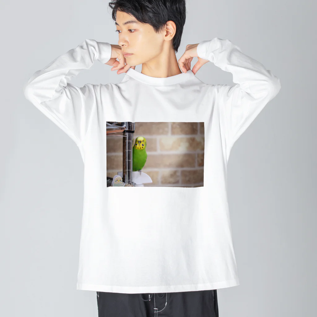 popotarosanのひょっこりぽぽちゃんのロンT Big Long Sleeve T-Shirt