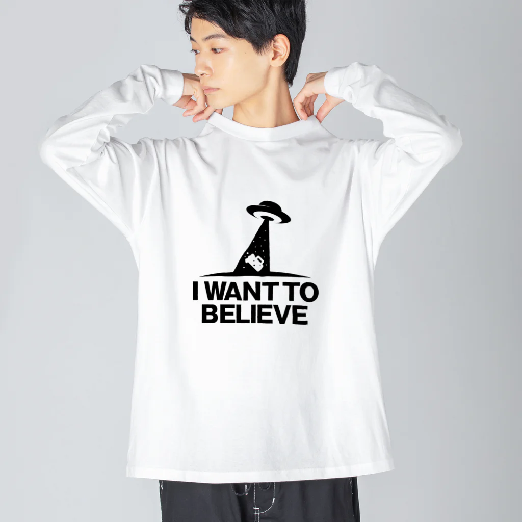 stereovisionのI WANT TO BELIEVE Big Long Sleeve T-Shirt