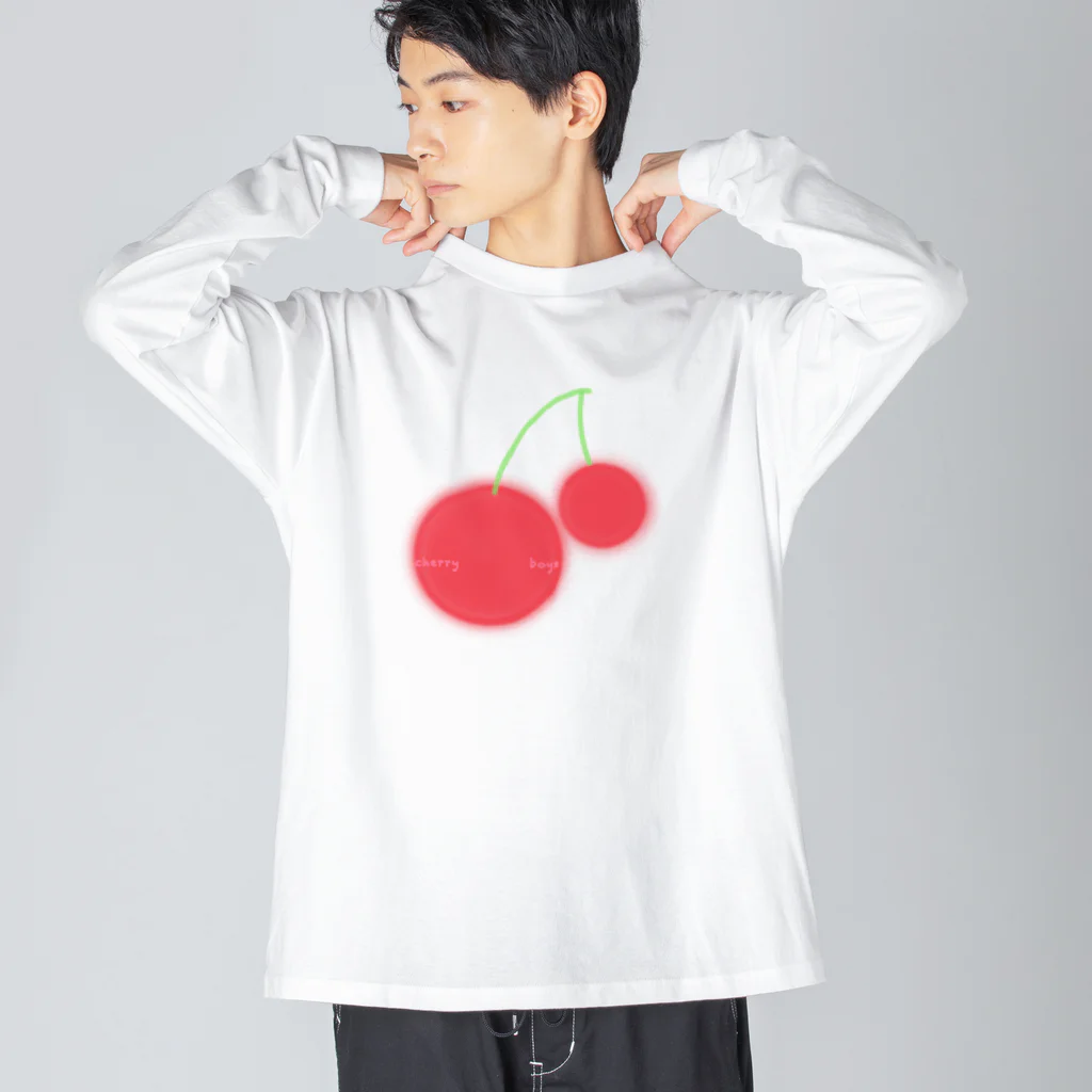 ゆかりのチェリーボーイズ、 Big Long Sleeve T-Shirt