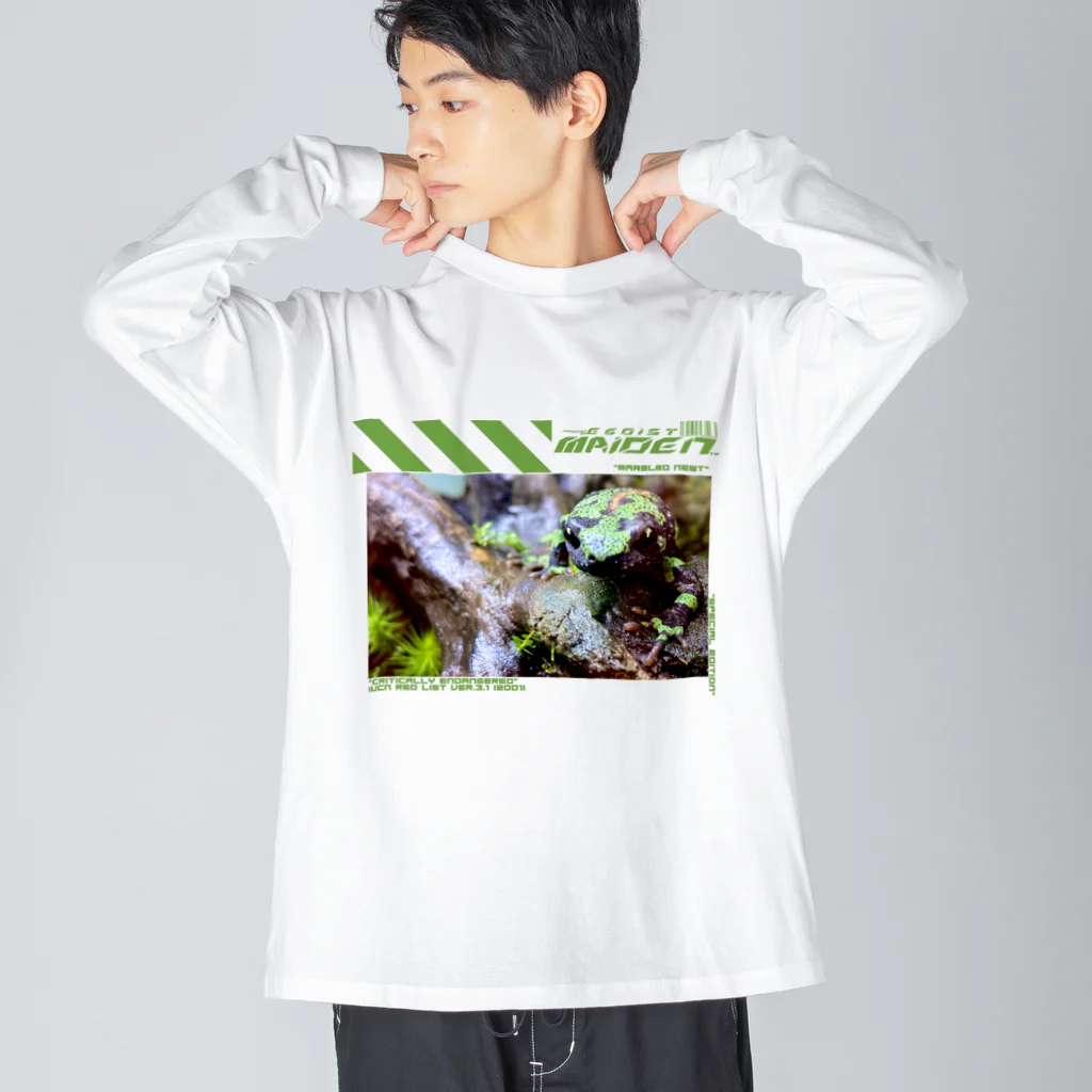エゴイスト乙女のマダライモリ Big Long Sleeve T-Shirt