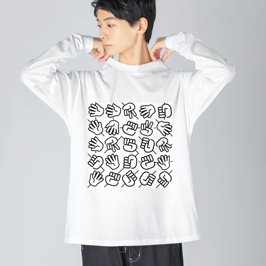 E.C.HのJYANKEN Big Long Sleeve T-Shirt