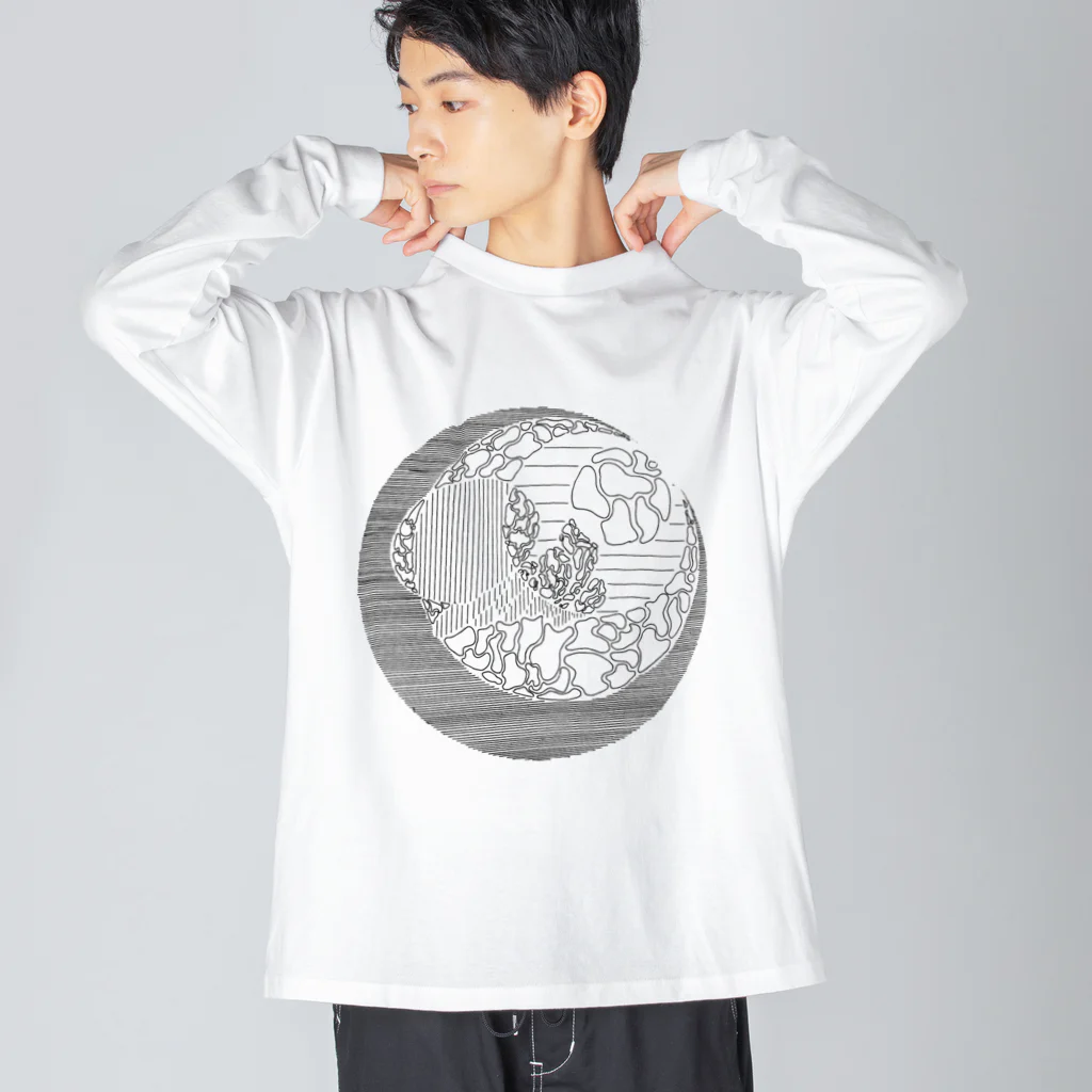 charomaruの🌝 ビッグシルエットロングスリーブTシャツ