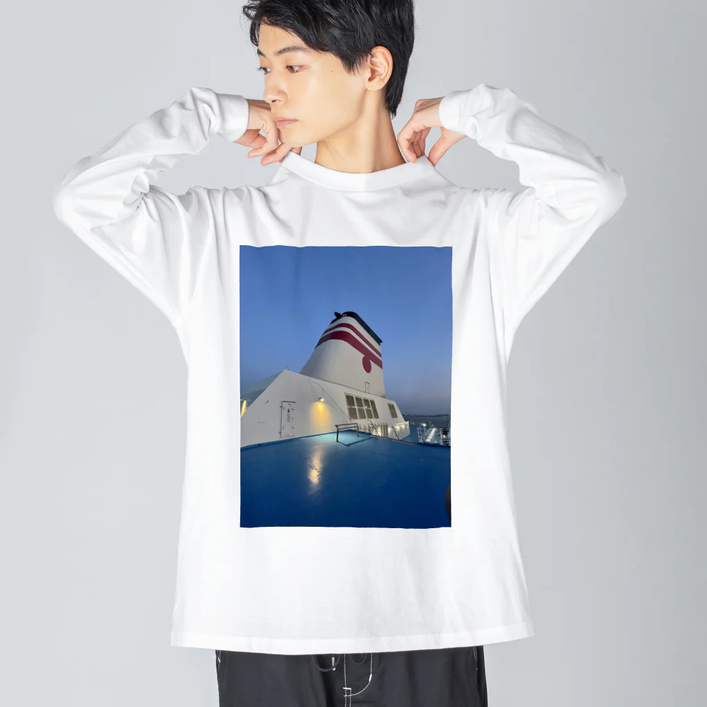 Ttt.comの阪急フェリーのえんとつ Big Long Sleeve T-Shirt