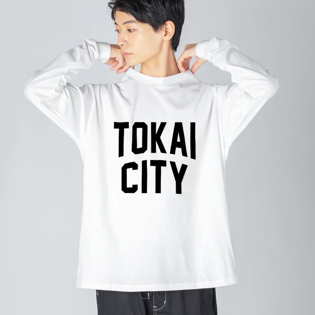 JIMOTOE Wear Local Japanの東海市 TOKAI CITY ビッグシルエットロングスリーブTシャツ