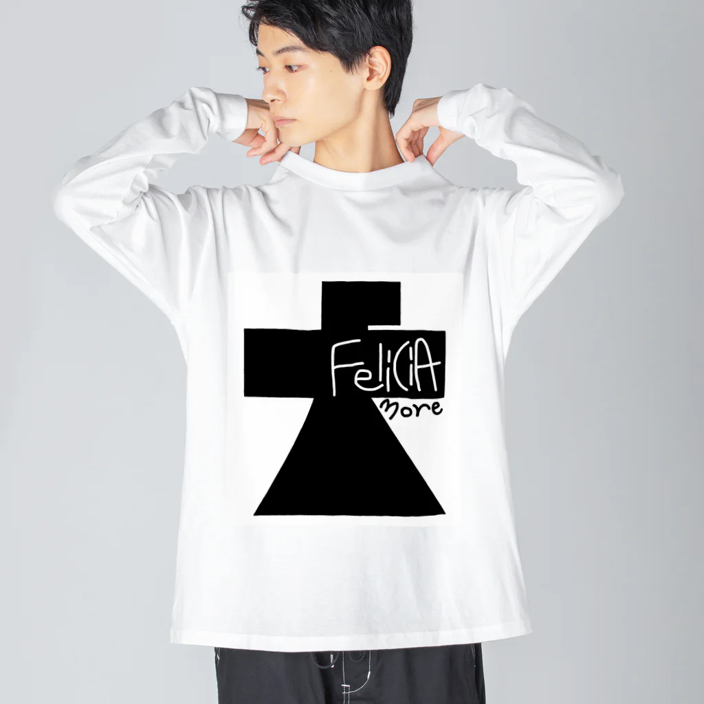 占い師 まつりごと大輔のフェリチアモーレcollection  ビッグシルエットロングスリーブTシャツ