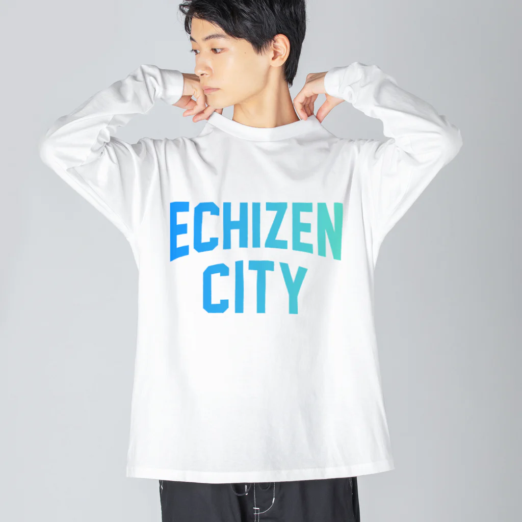 JIMOTOE Wear Local Japanの越前市 ECHIZEN CITY Big Long Sleeve T-Shirt