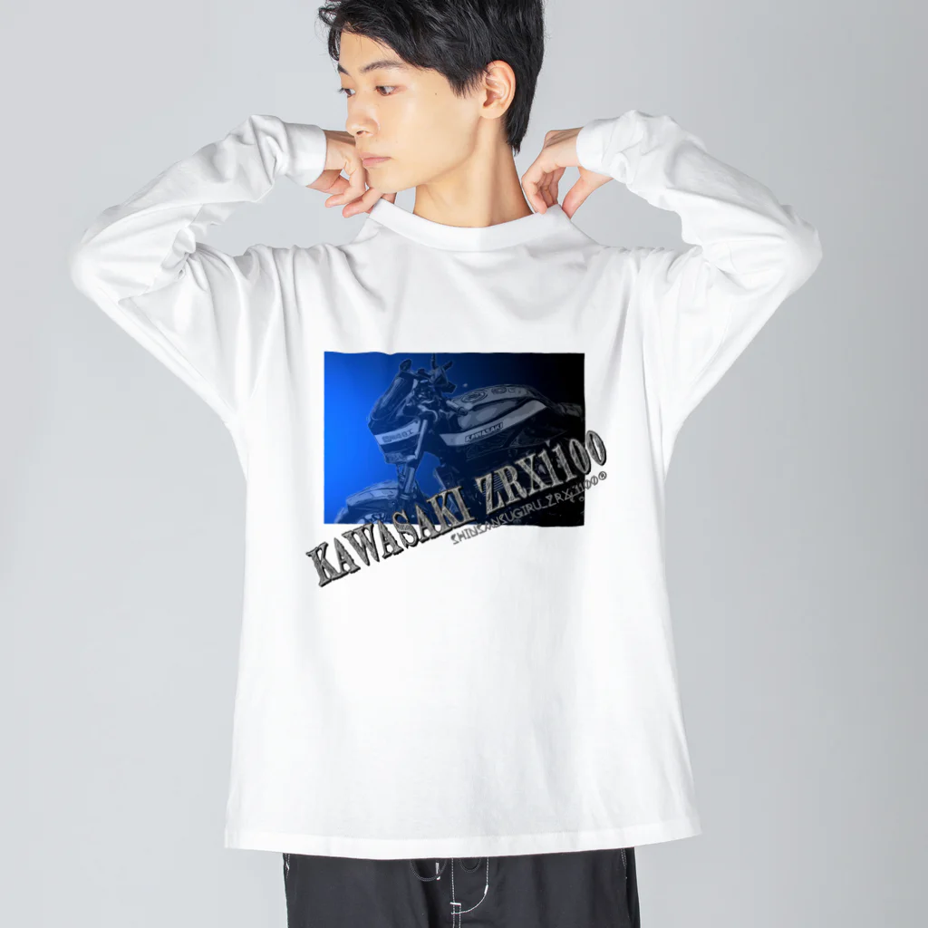 shinsansugiru_zrx_1100®️のZRX1100 ビッグシルエットロングスリーブTシャツ