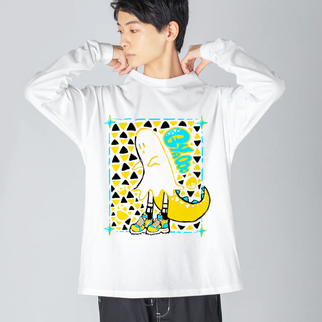 RacCOOLus-ラクーラス-のGyaooost レモネード Big Long Sleeve T-Shirt