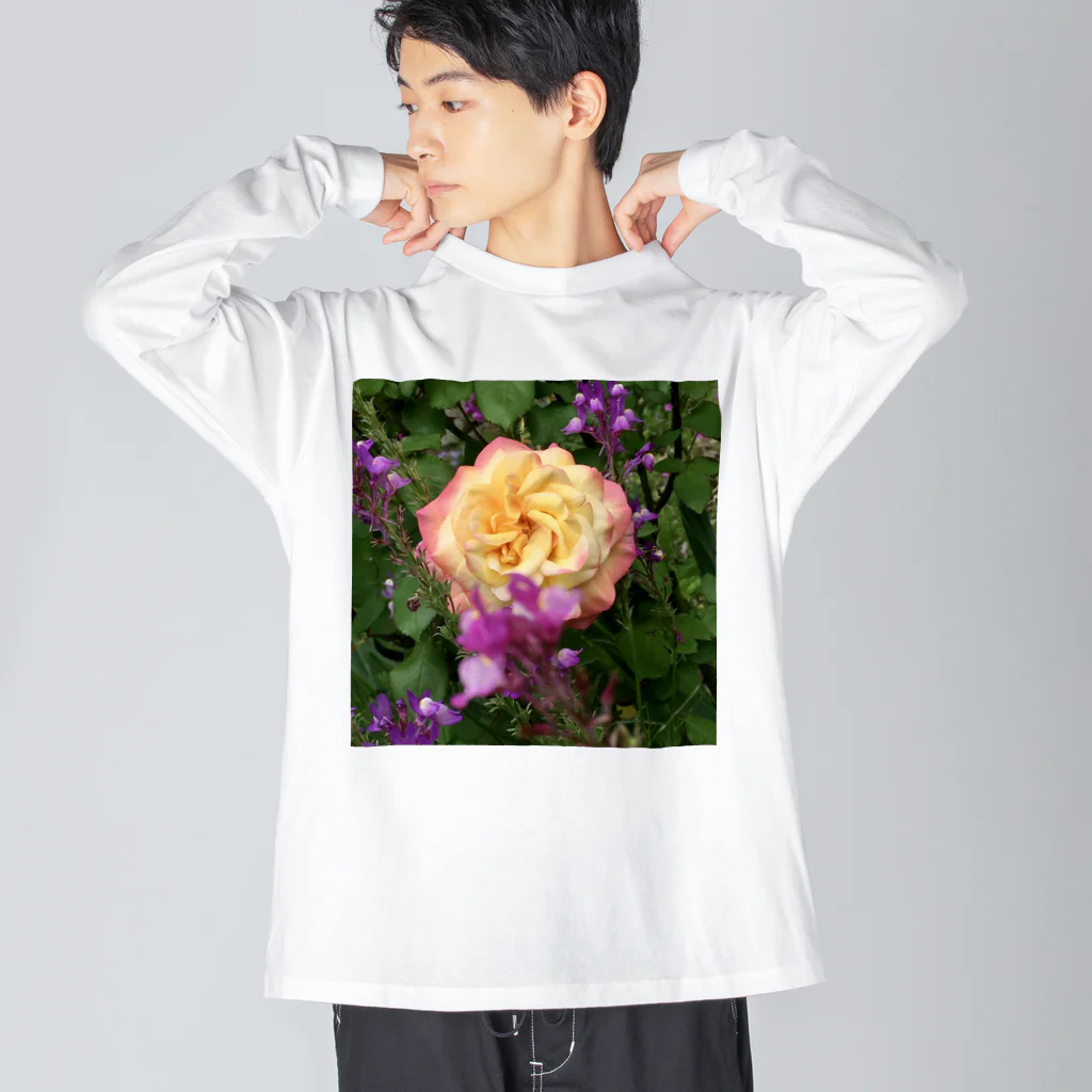 そらもようのバラ🌹 Big Long Sleeve T-Shirt